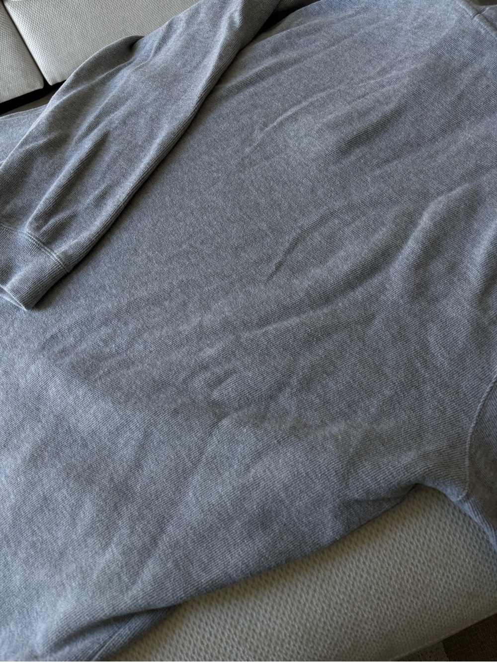 Polo by Ralph Lauren Light Gray Half-Zip Pullover Sweater - Picture 7 of 7